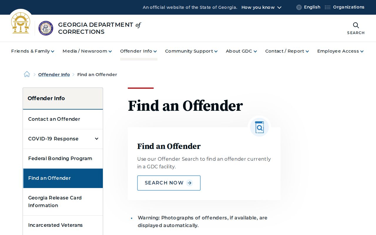 Echols County criminal record search through Georgia state custody records